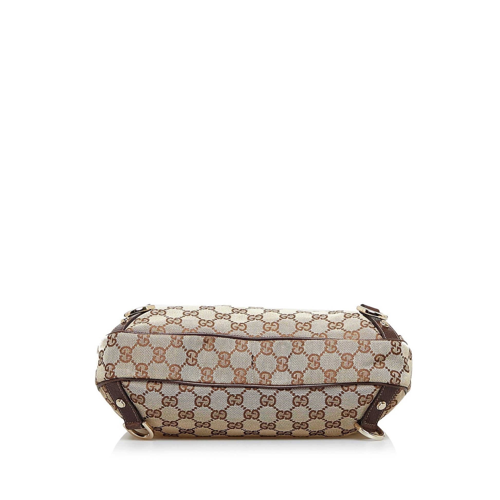 Gucci GG Canvas Abbey D-Ring Shoulder Bag (SHG-eLZmsk)