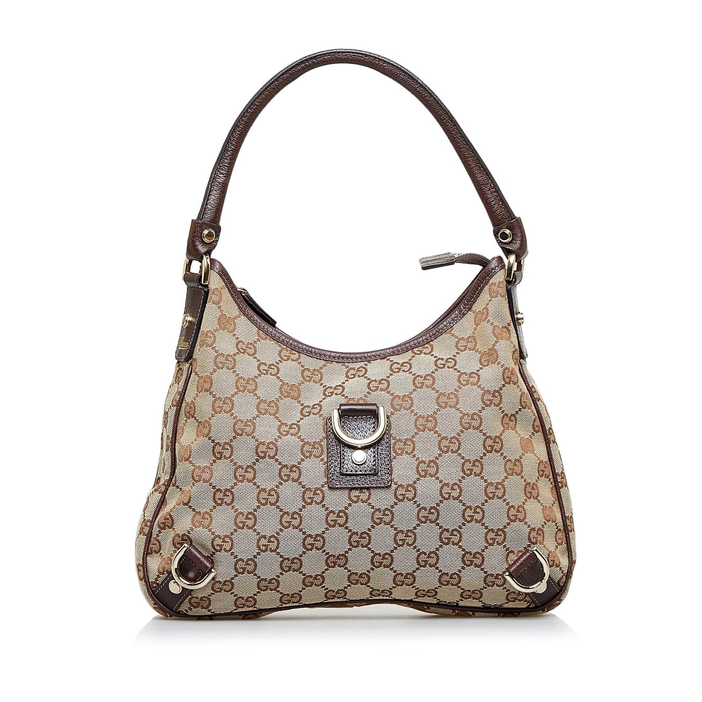 Gucci GG Canvas Abbey D-Ring Shoulder Bag (SHG-eLZmsk)