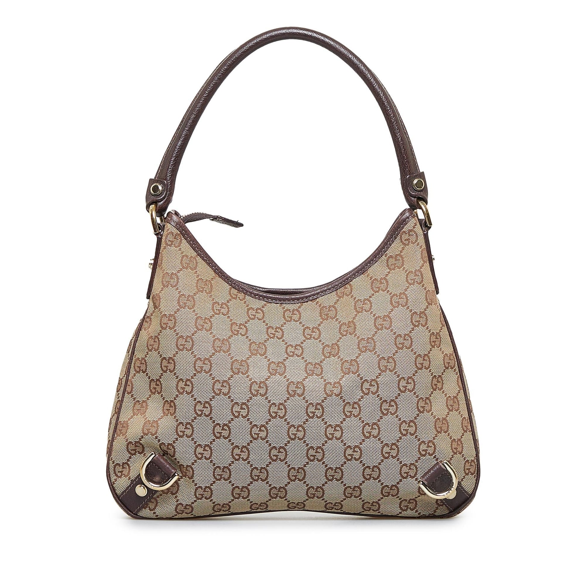 Gucci GG Canvas Abbey D-Ring Shoulder Bag (SHG-BnMG2X)