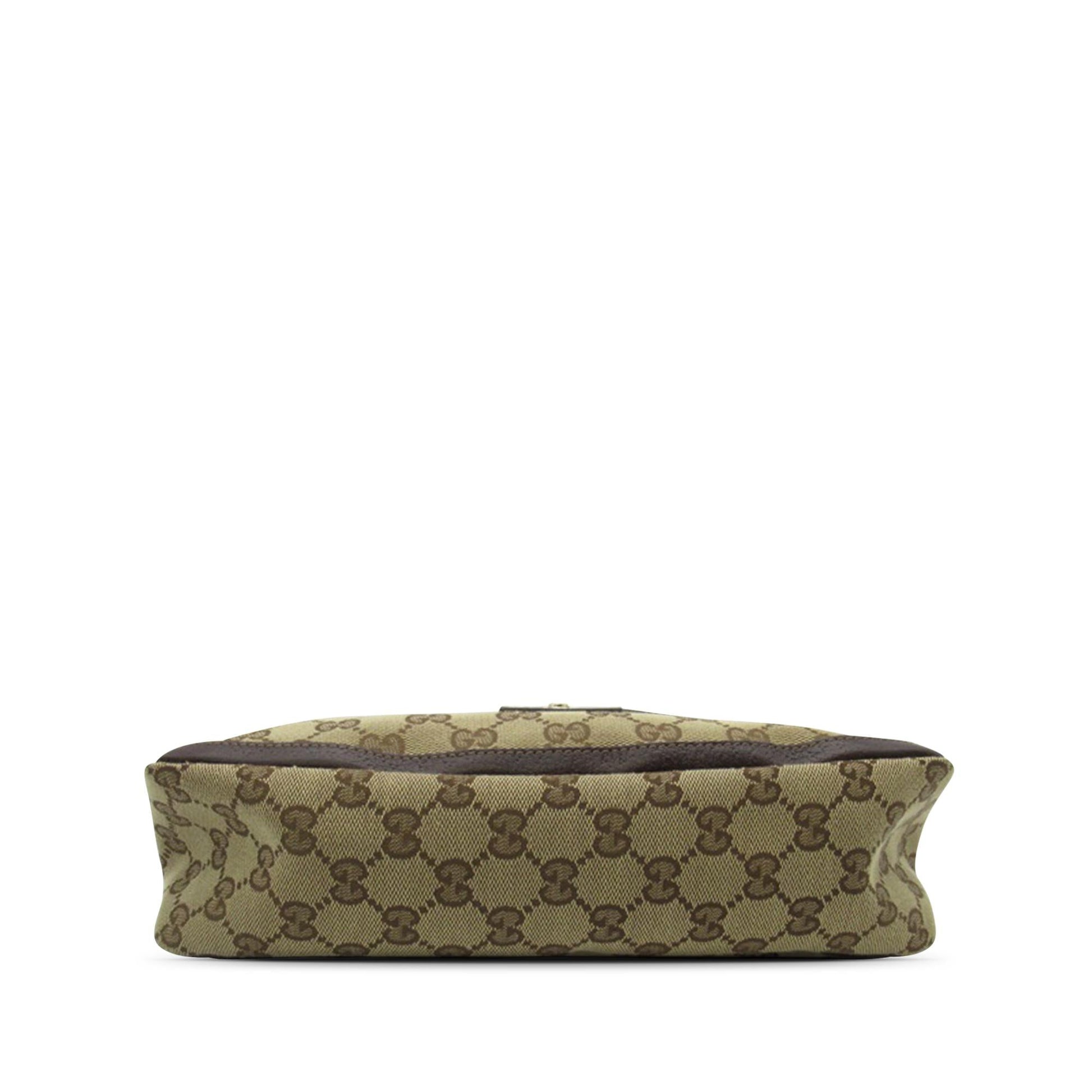 Gucci GG Canvas Abbey D Ring Shoulder Bag (SHG-SE3A71)