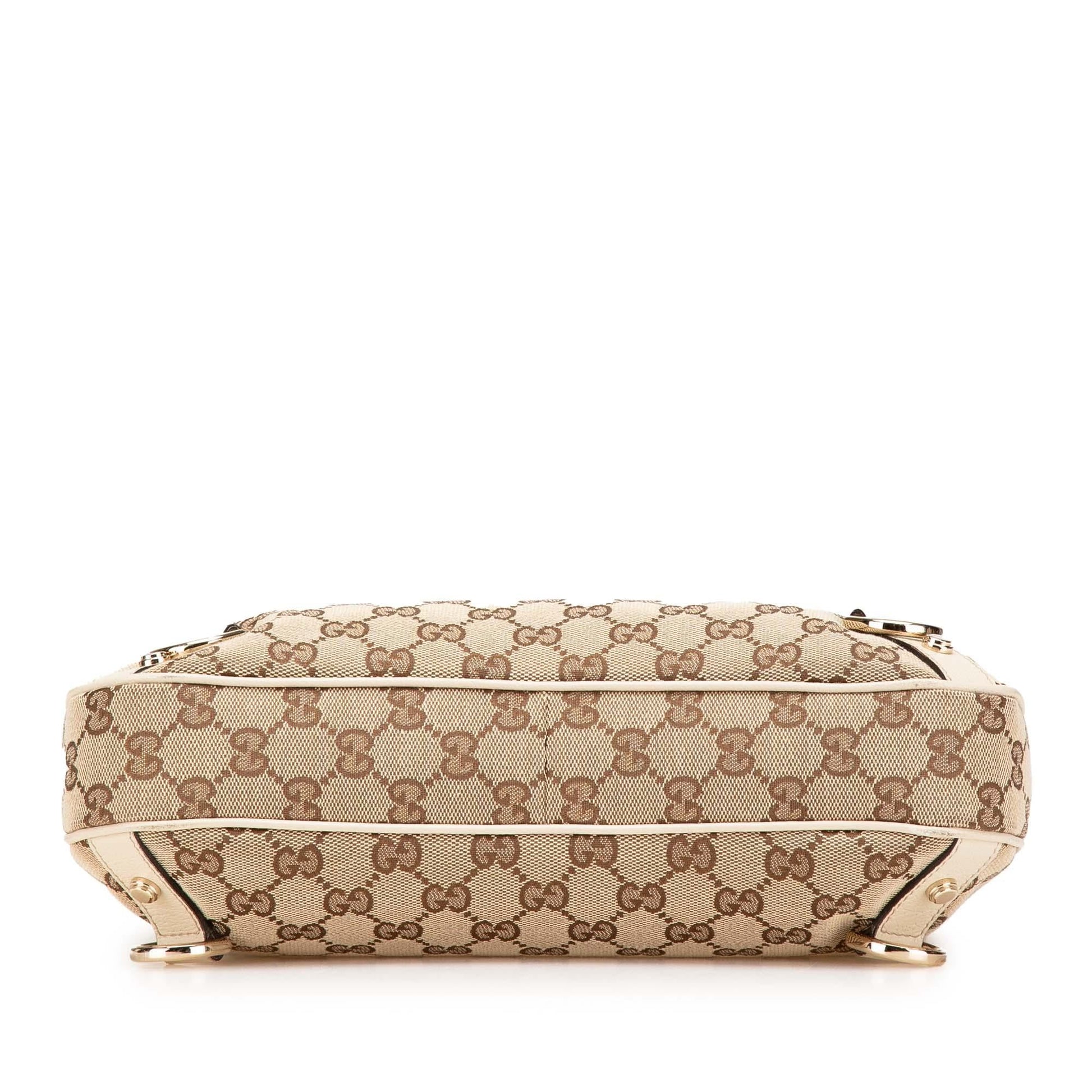 Gucci GG Canvas Abbey D Ring Shoulder Bag