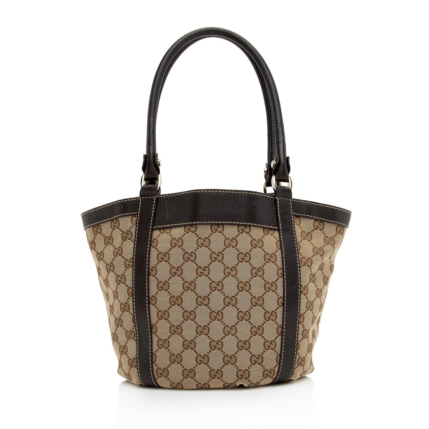 Gucci GG Canvas Abbey D Ring Small Tote (SHF-22935)