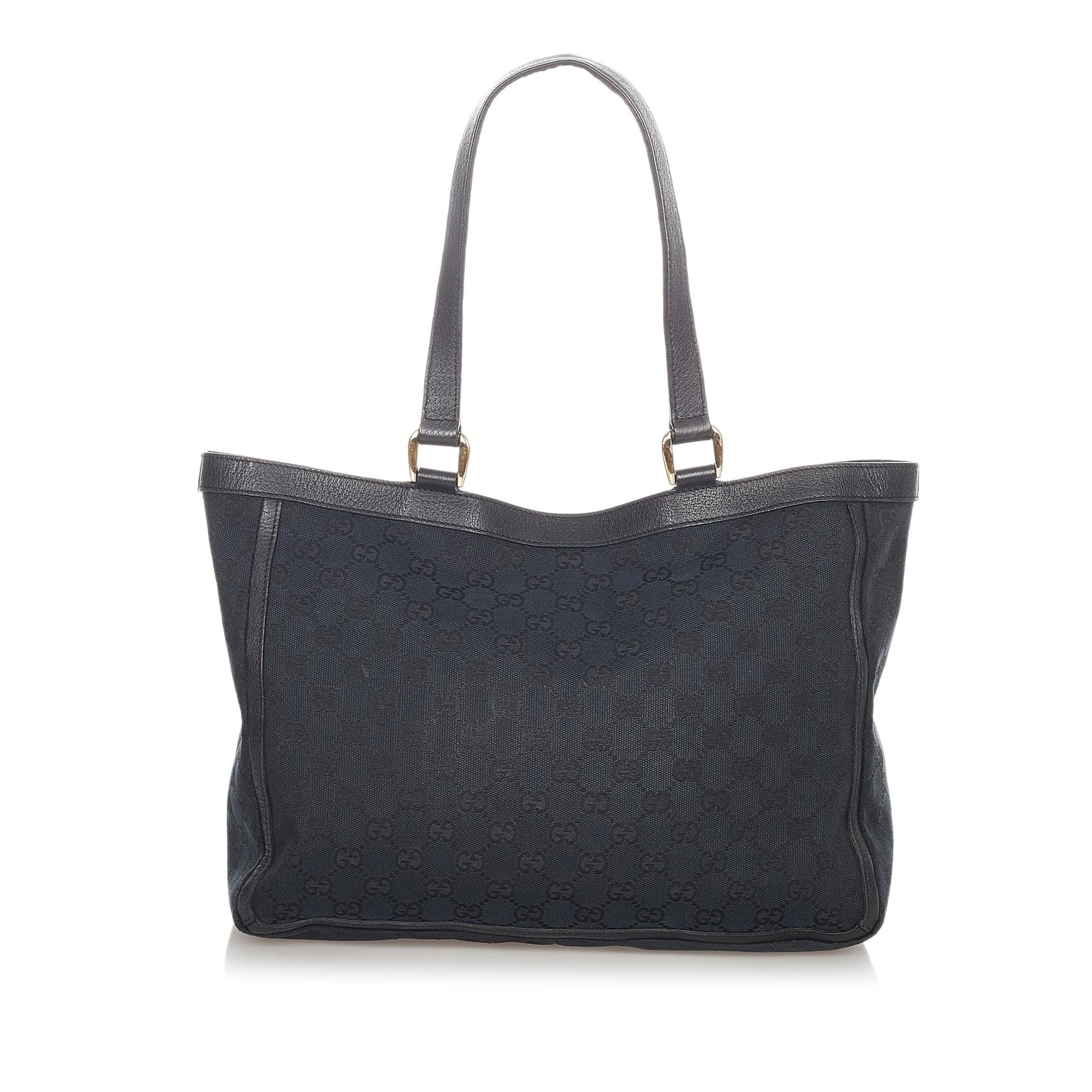 Gucci GG Canvas Abbey D Ring Tote Bag (SHG-23834)