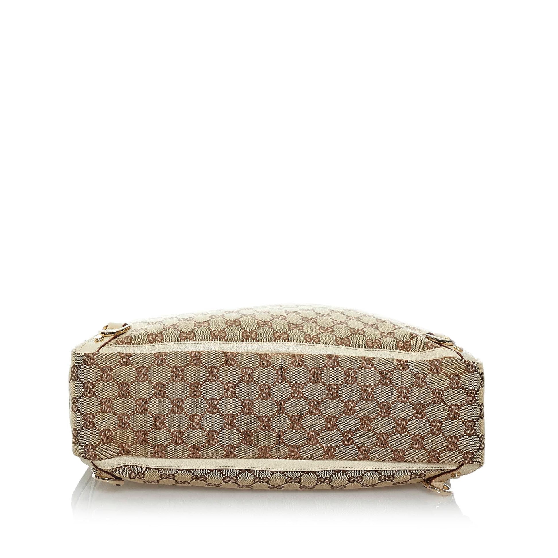 Gucci GG Canvas Abbey D- Ring Tote Bag (SHG-29462)
