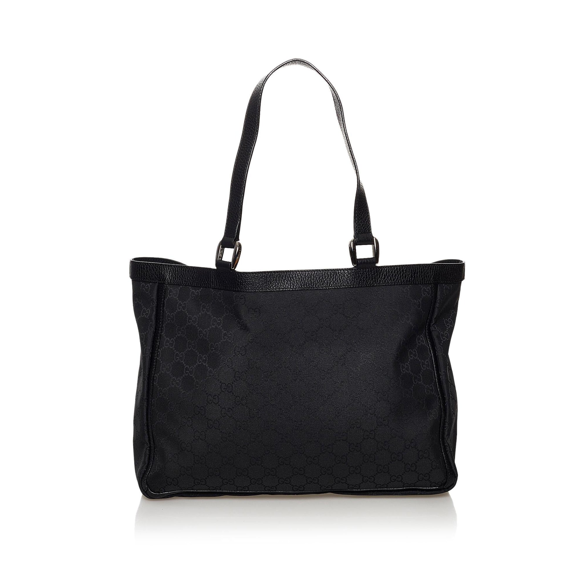 Gucci GG Canvas Abbey D Ring Tote Bag (SHG-30858)
