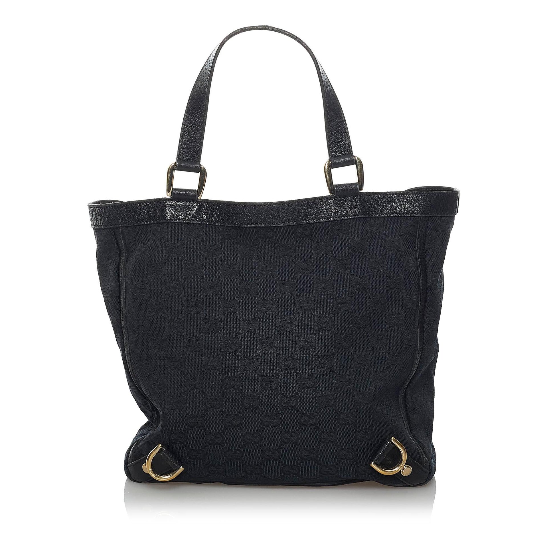 Gucci GG Canvas Abbey D-Ring Tote Bag (SHG-33717)