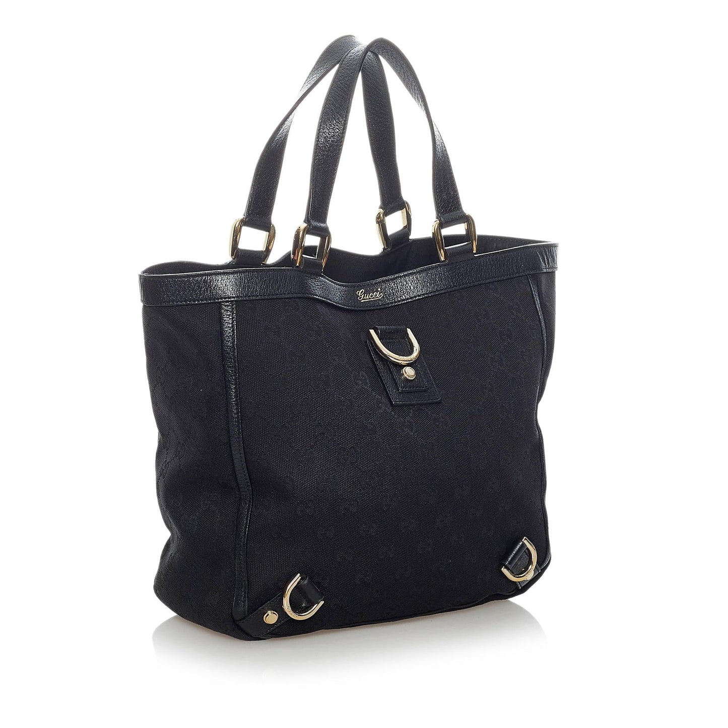 Gucci GG Canvas Abbey D-Ring Tote Bag (SHG-34139)