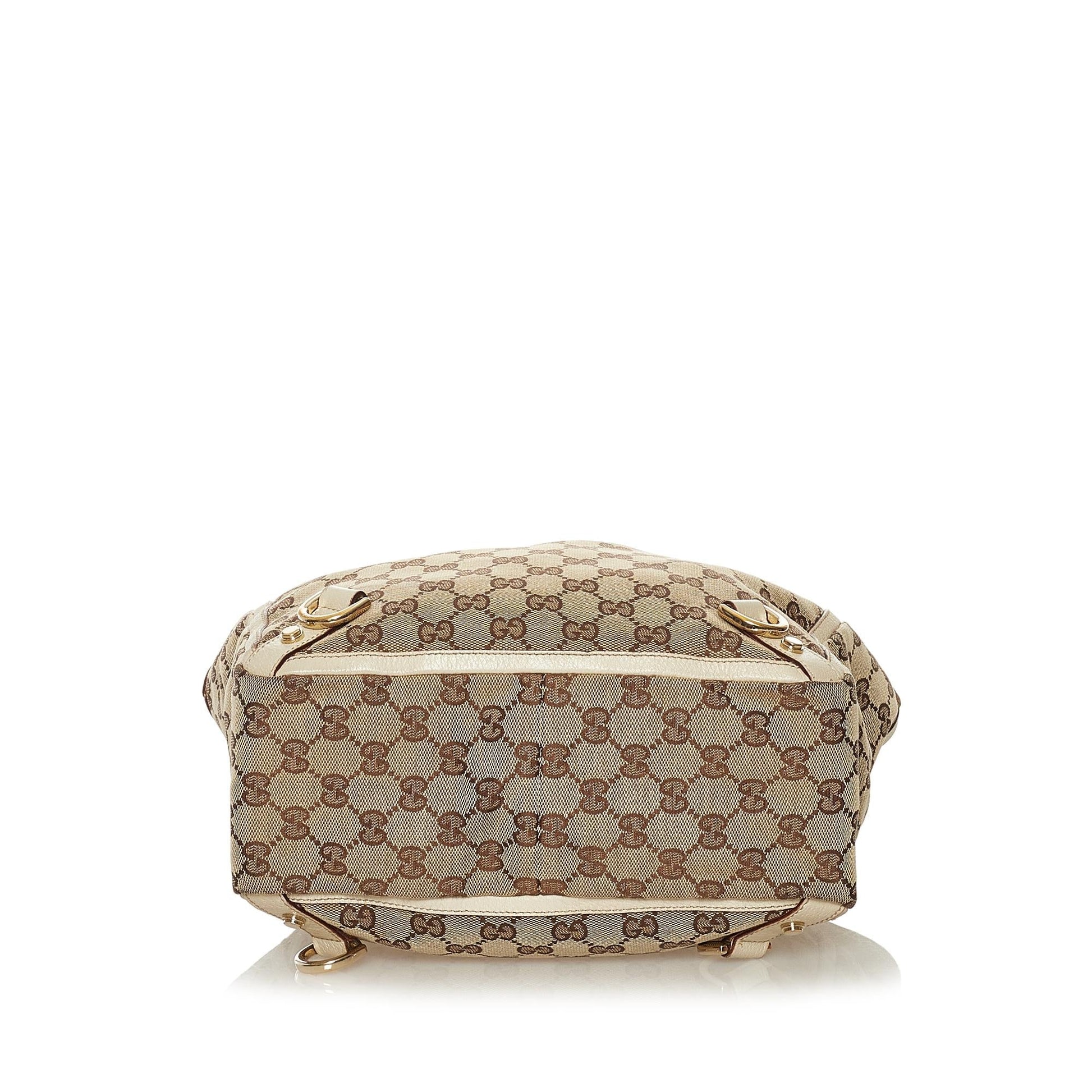 Gucci GG Canvas Abbey D-Ring Tote Bag (SHG-36170)