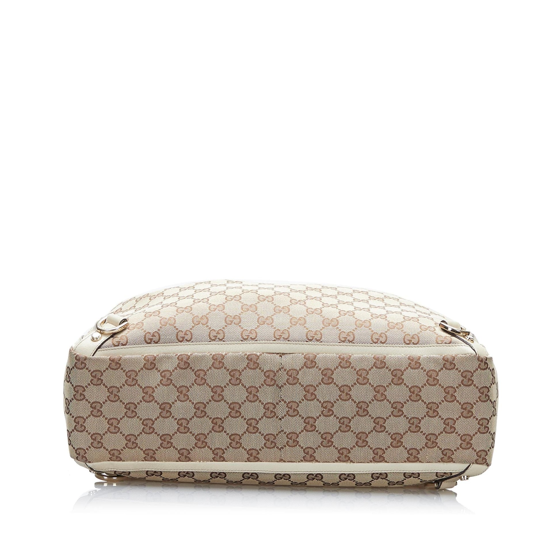 Gucci GG Canvas Abbey D-Ring Tote Bag (SHG-56o92C)