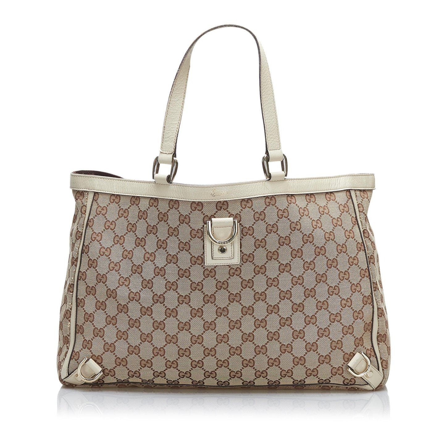 Gucci GG Canvas Abbey D-Ring Tote Bag (SHG-56o92C)