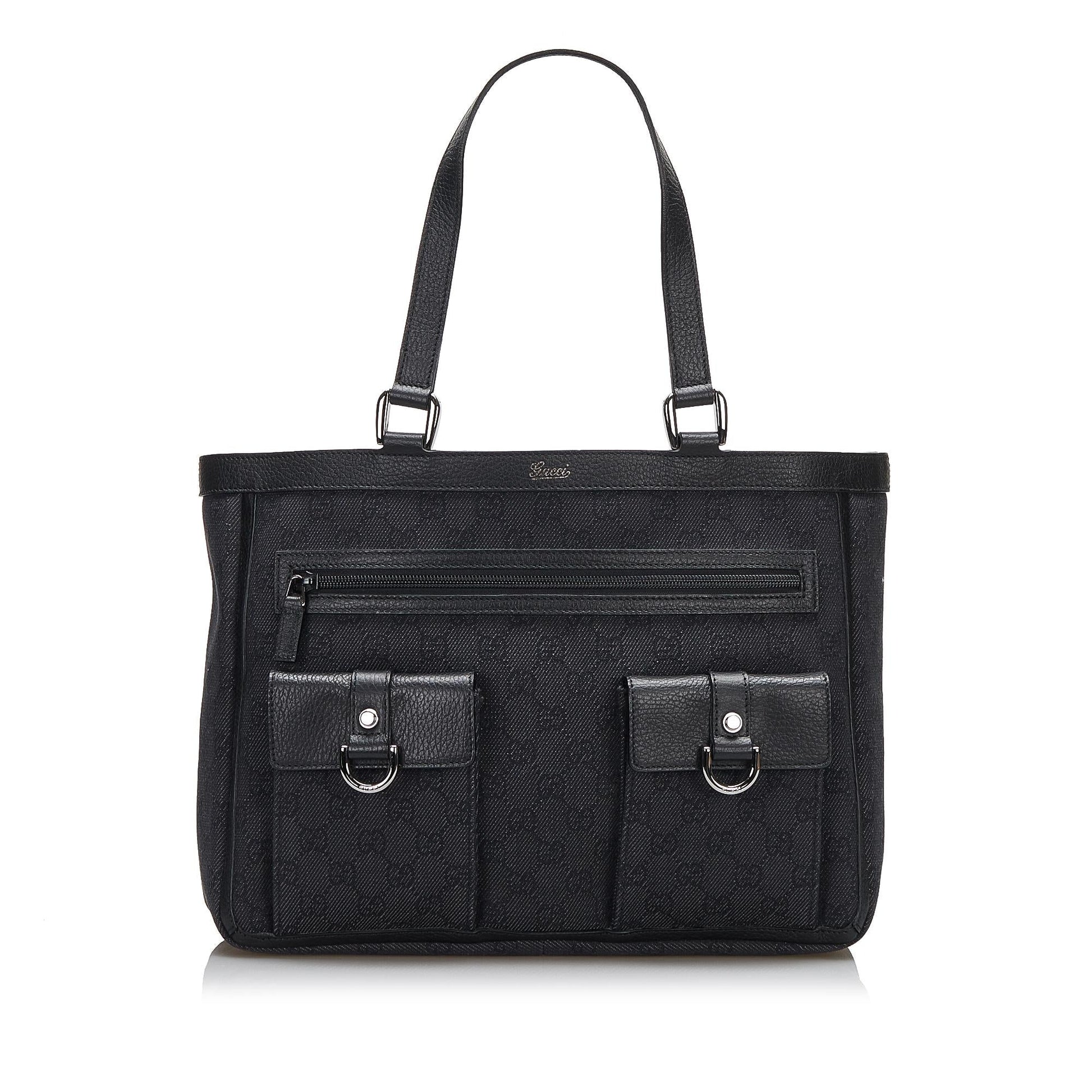 Gucci GG Canvas Abbey D-Ring Tote Bag (SHG-LUJoYJ)