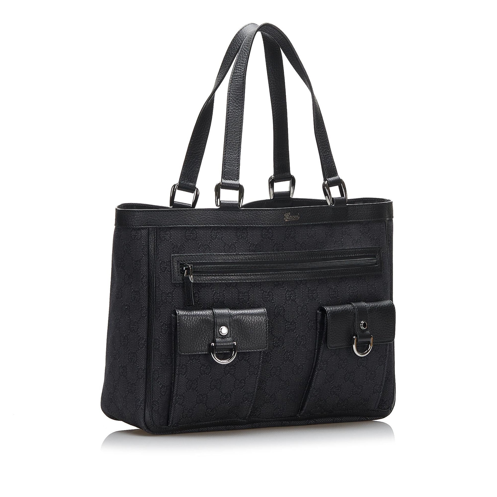 Gucci GG Canvas Abbey D-Ring Tote Bag (SHG-LUJoYJ)