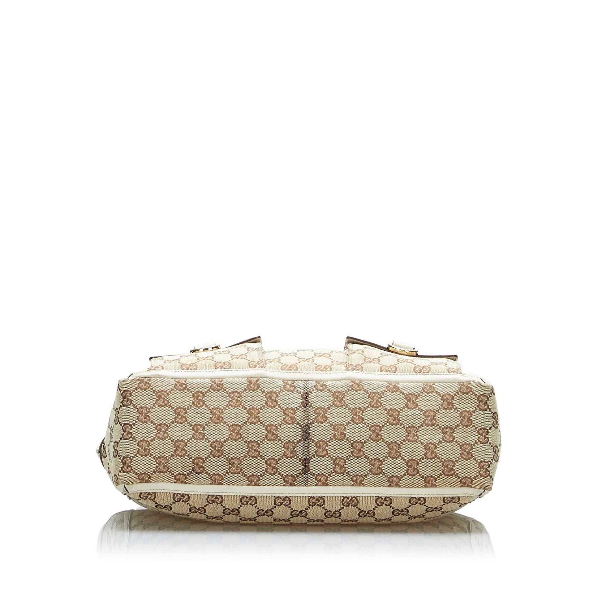 Gucci GG Canvas Abbey D-Ring Tote Bag (SHG-XtY2ov)