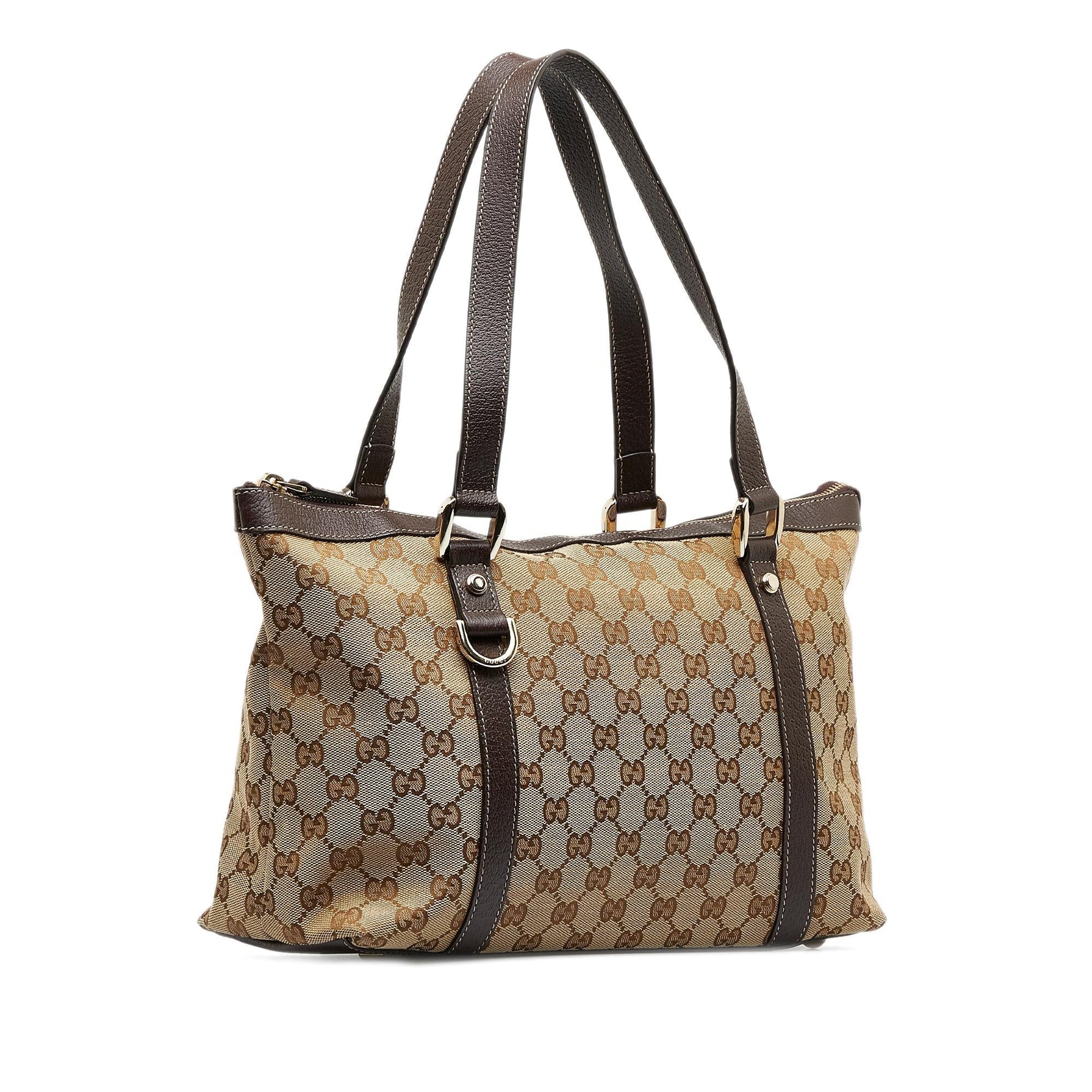 Gucci GG Canvas Abbey D-Ring Tote Bag (SHG-)