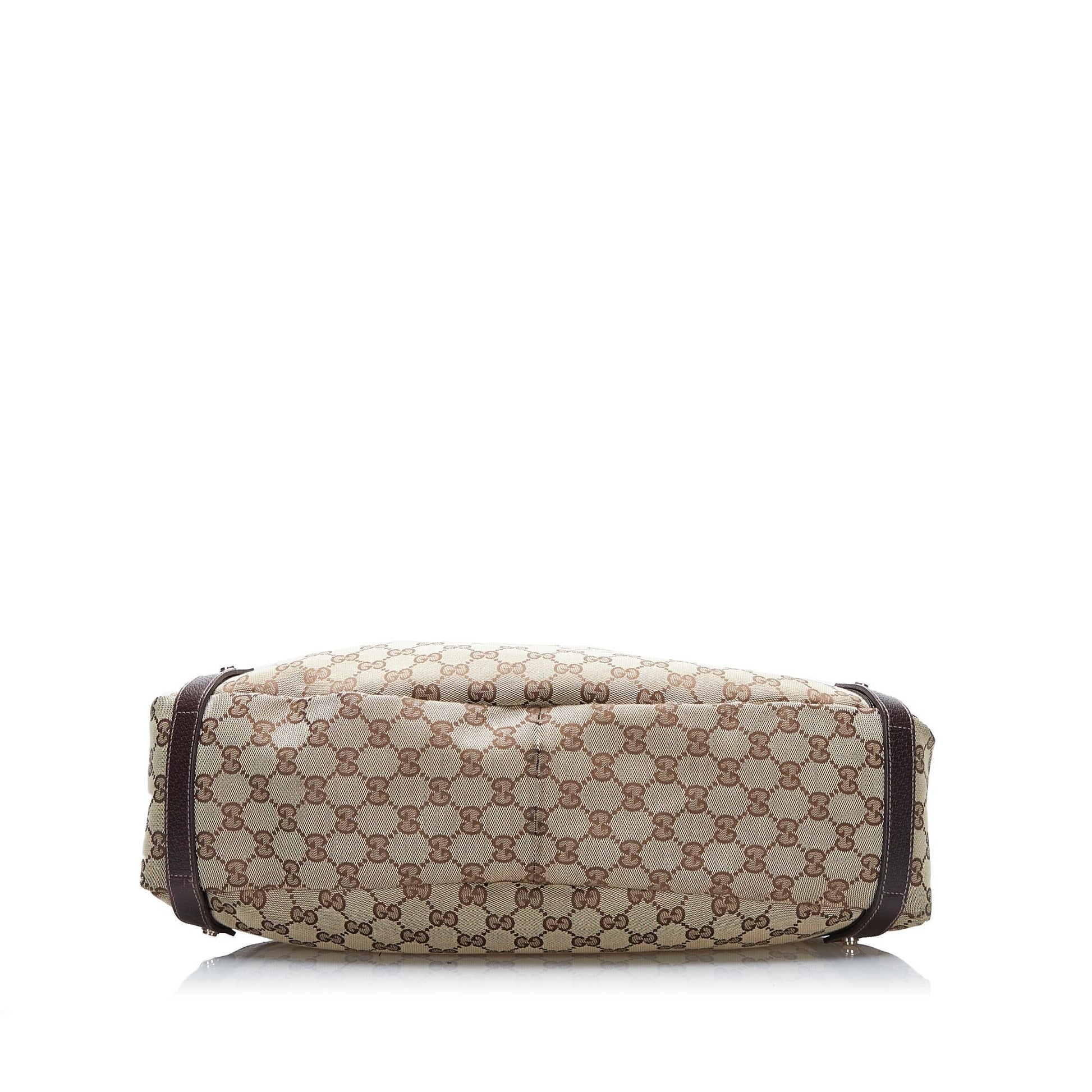 Gucci GG Canvas Abbey D-Ring Tote (SHG-ZCqSbz)