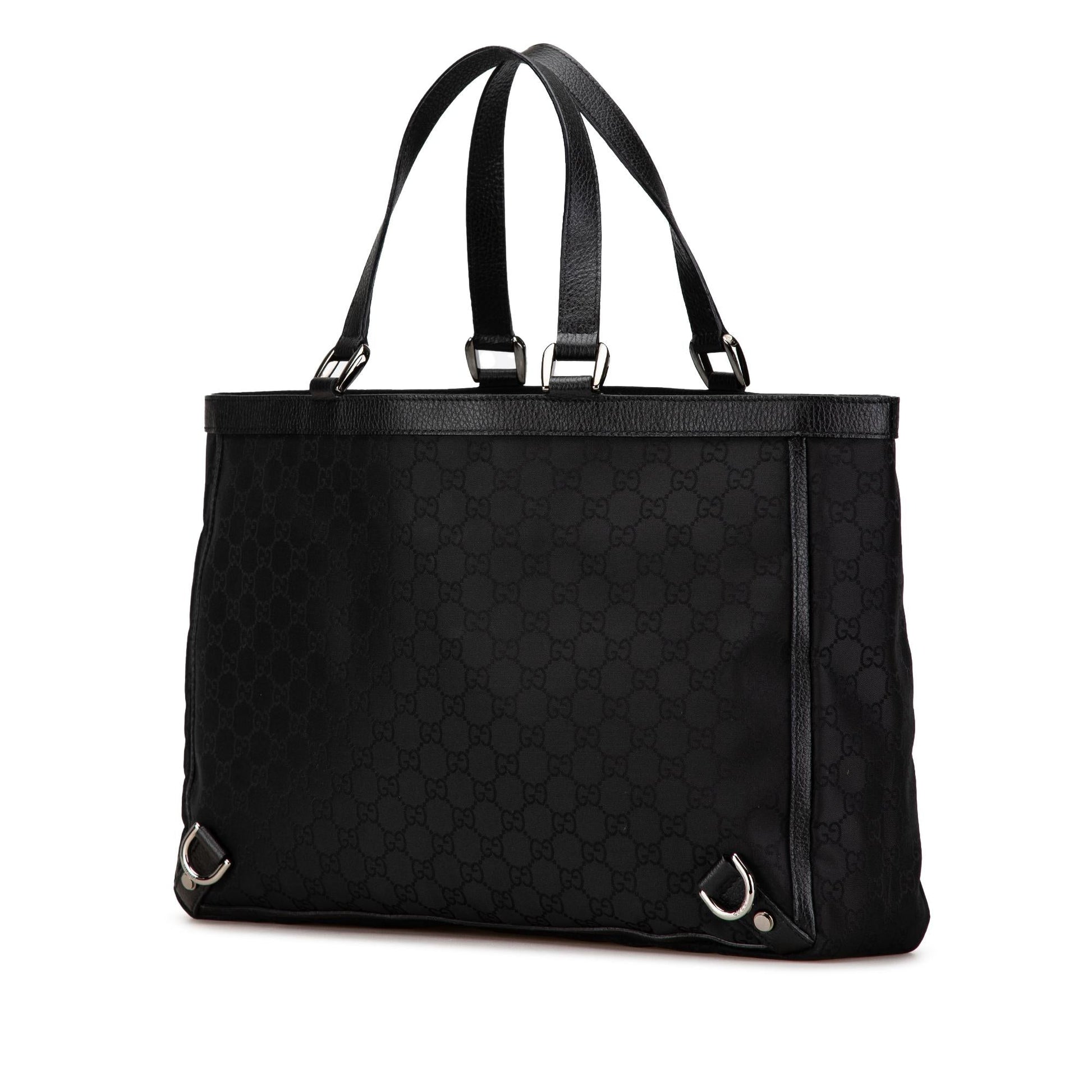Gucci GG Canvas Abbey D Ring Tote (SHG-O6GTog)