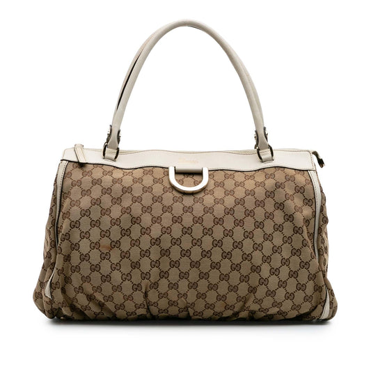 Gucci GG Canvas Abbey D Ring Tote