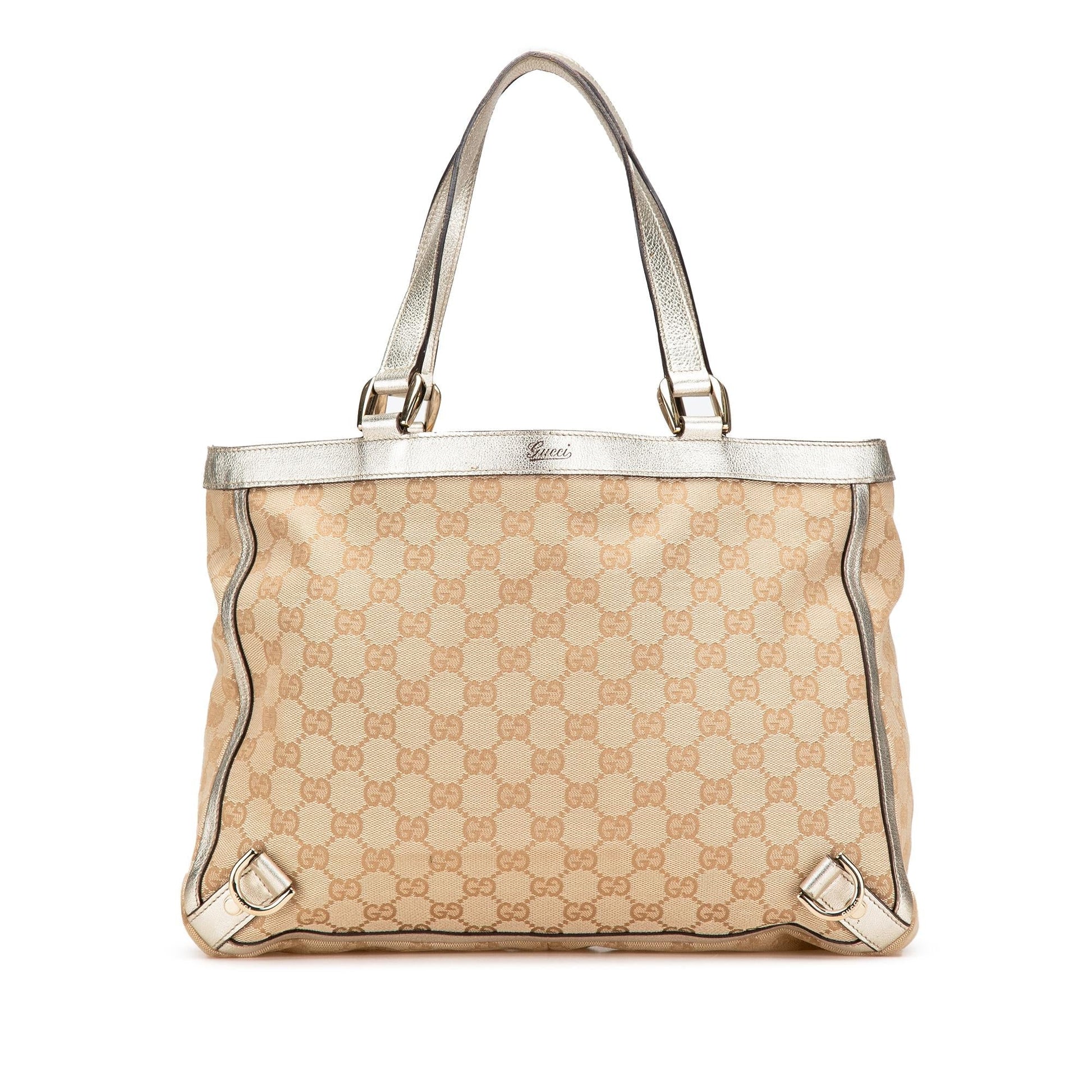 Gucci GG Canvas Abbey D Ring Tote
