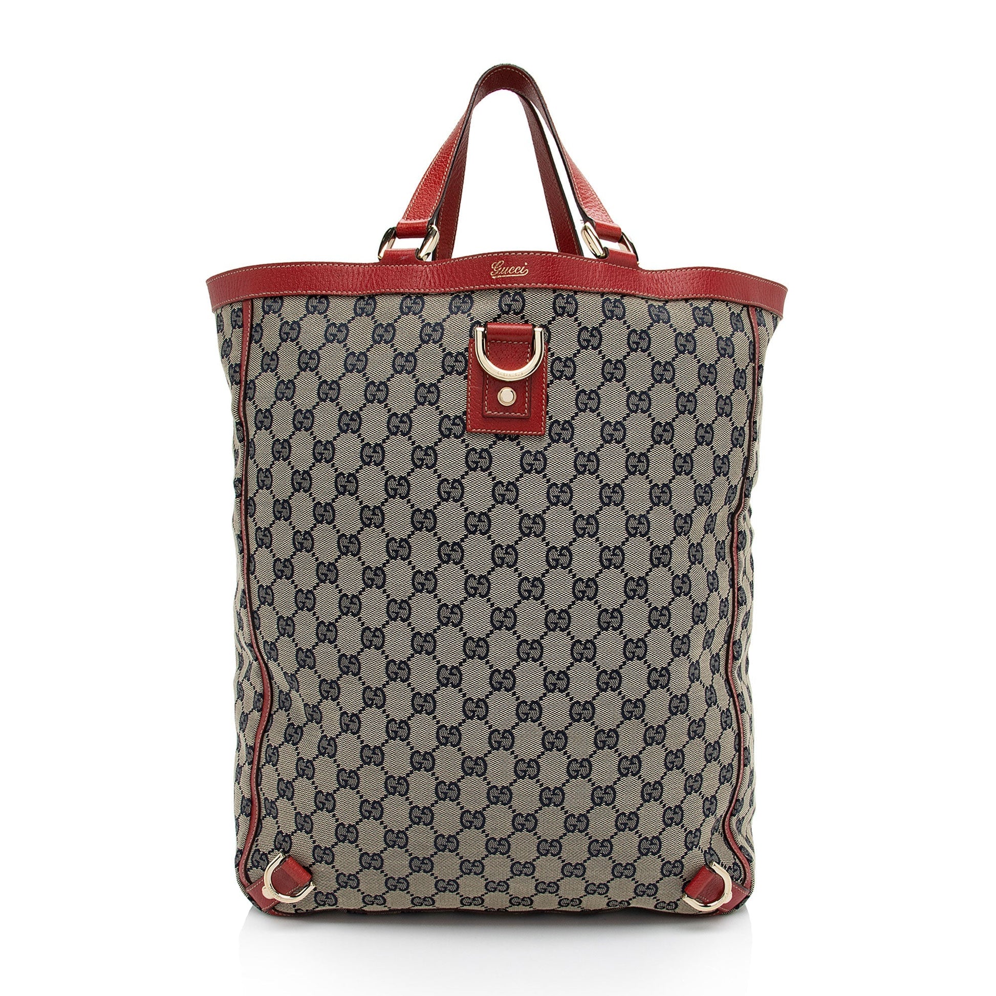 Gucci GG Canvas Abbey D Ring N/S Tote (SHF-cX7Zjk)