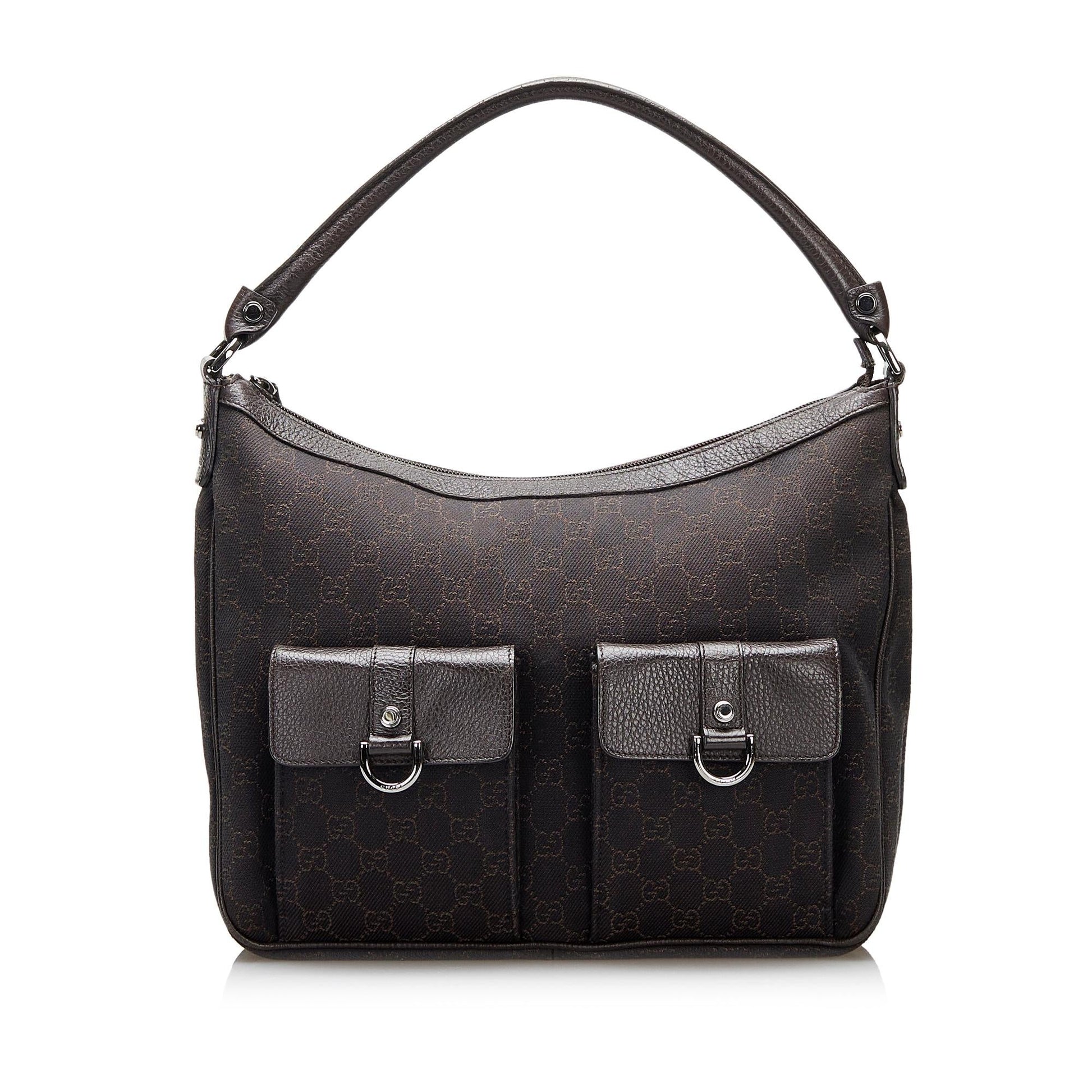 Gucci GG Canvas Abbey Shoulder Bag (SHG-KQKkLI)