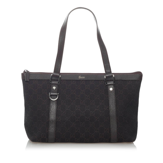 Gucci Abbey Canvas Tote Style 5