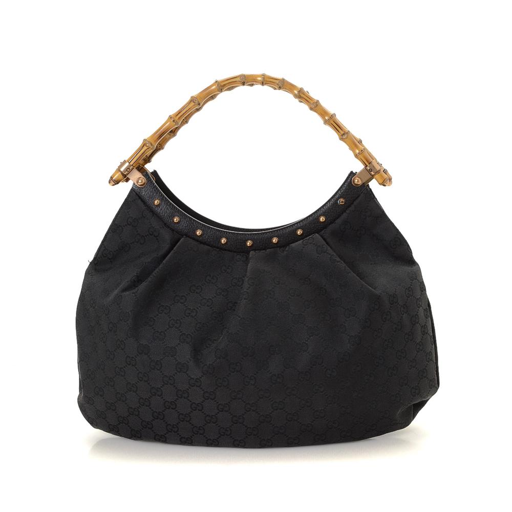 Gucci Caro Canvas Top Handle Handbag