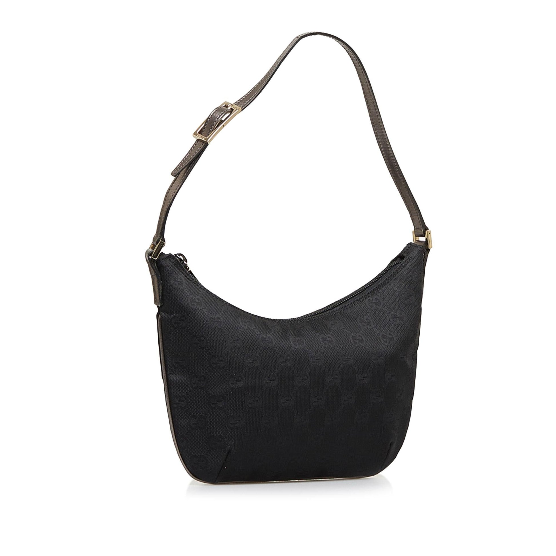 Gucci GG Canvas Baguette (SHG-a002Ry)