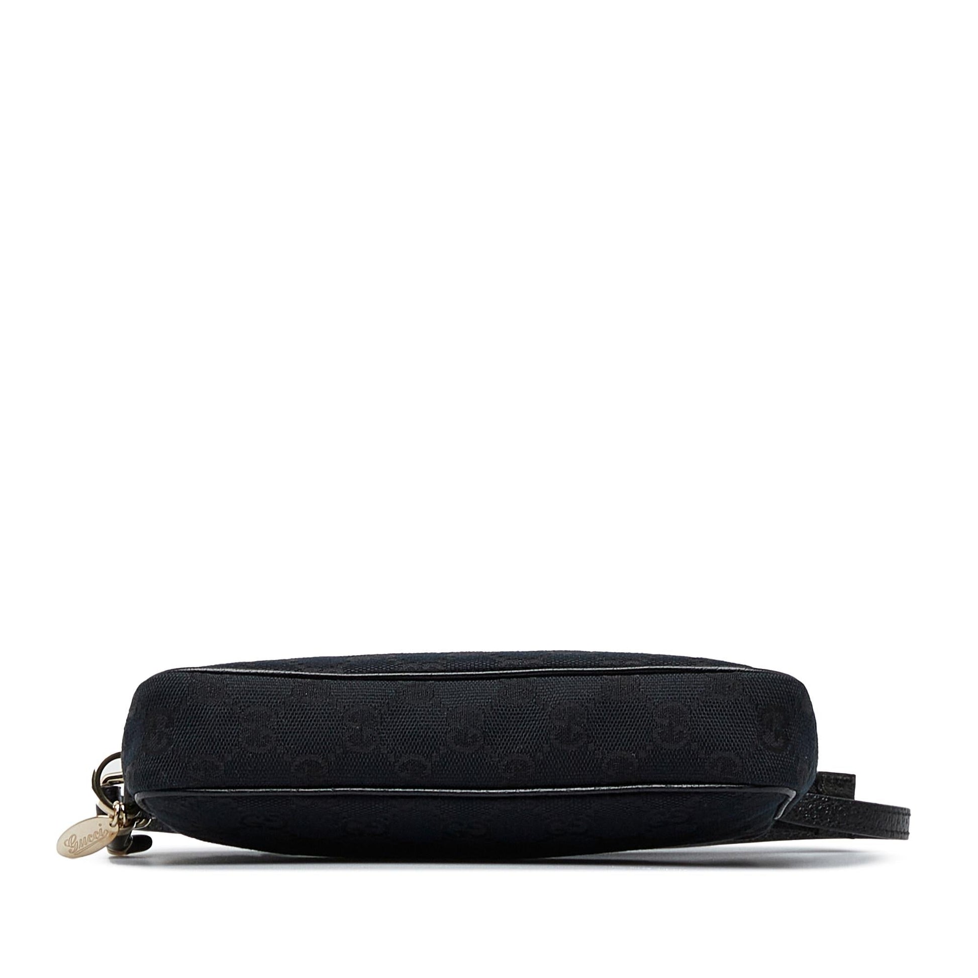 Gucci Monogram Baguette Canvas Crossbody
