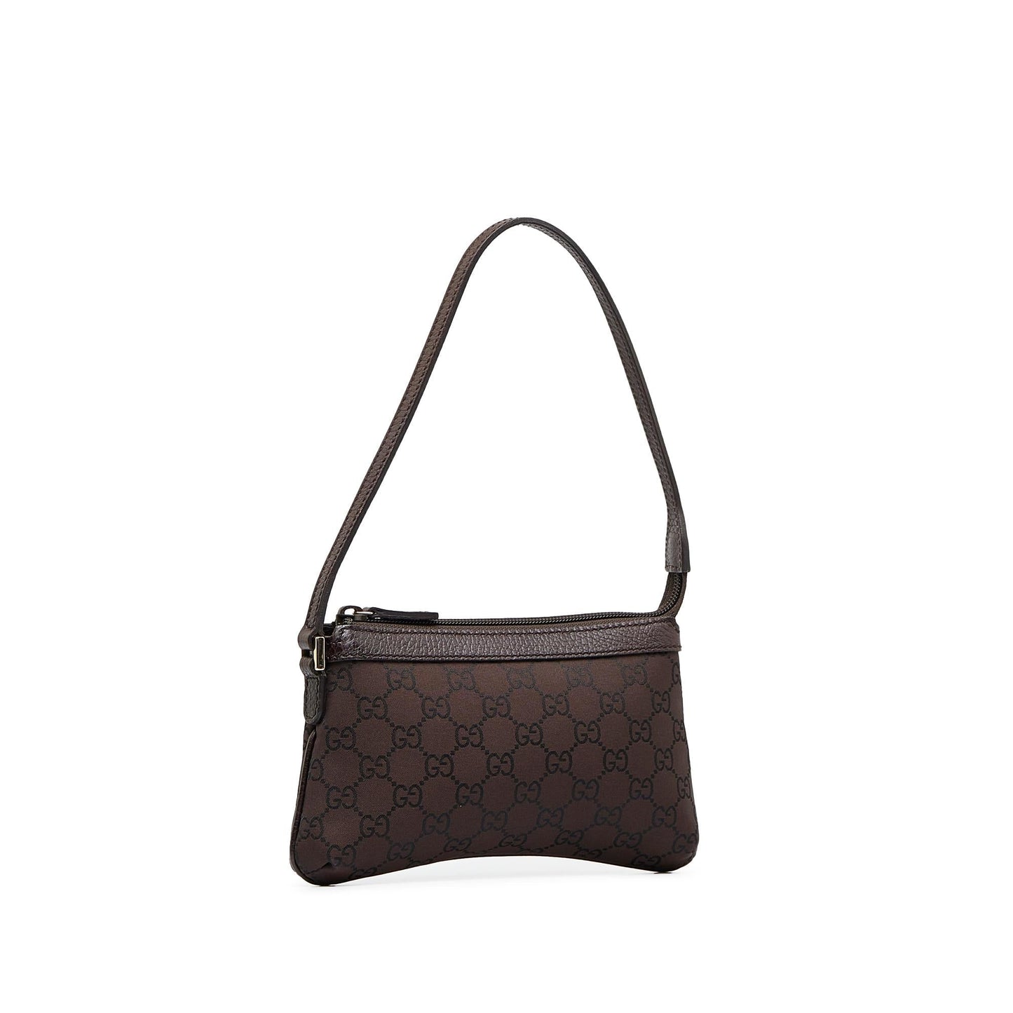 Gucci Monogram Baguette Canvas Crossbody