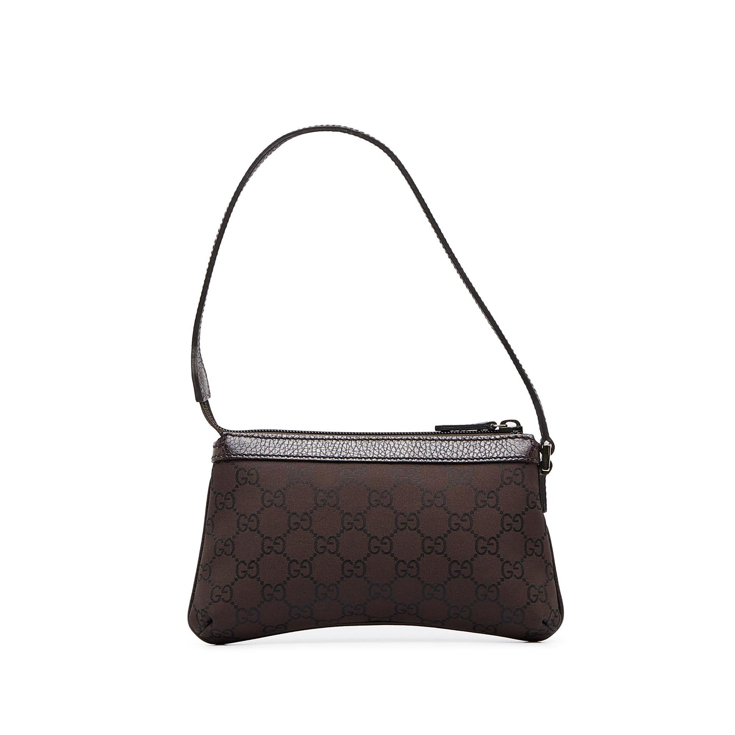Gucci Monogram Baguette Canvas Crossbody