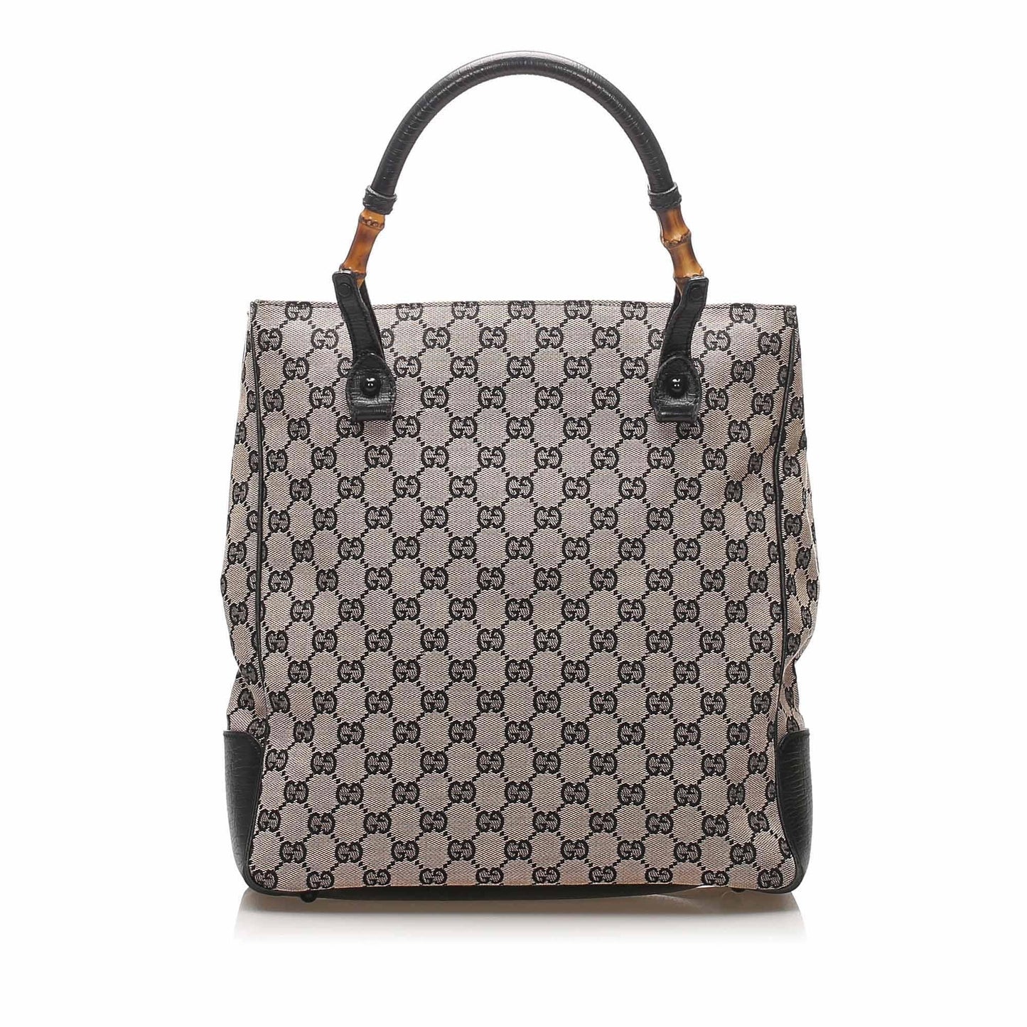 Gucci Bamboo Canvas Tote Style 13