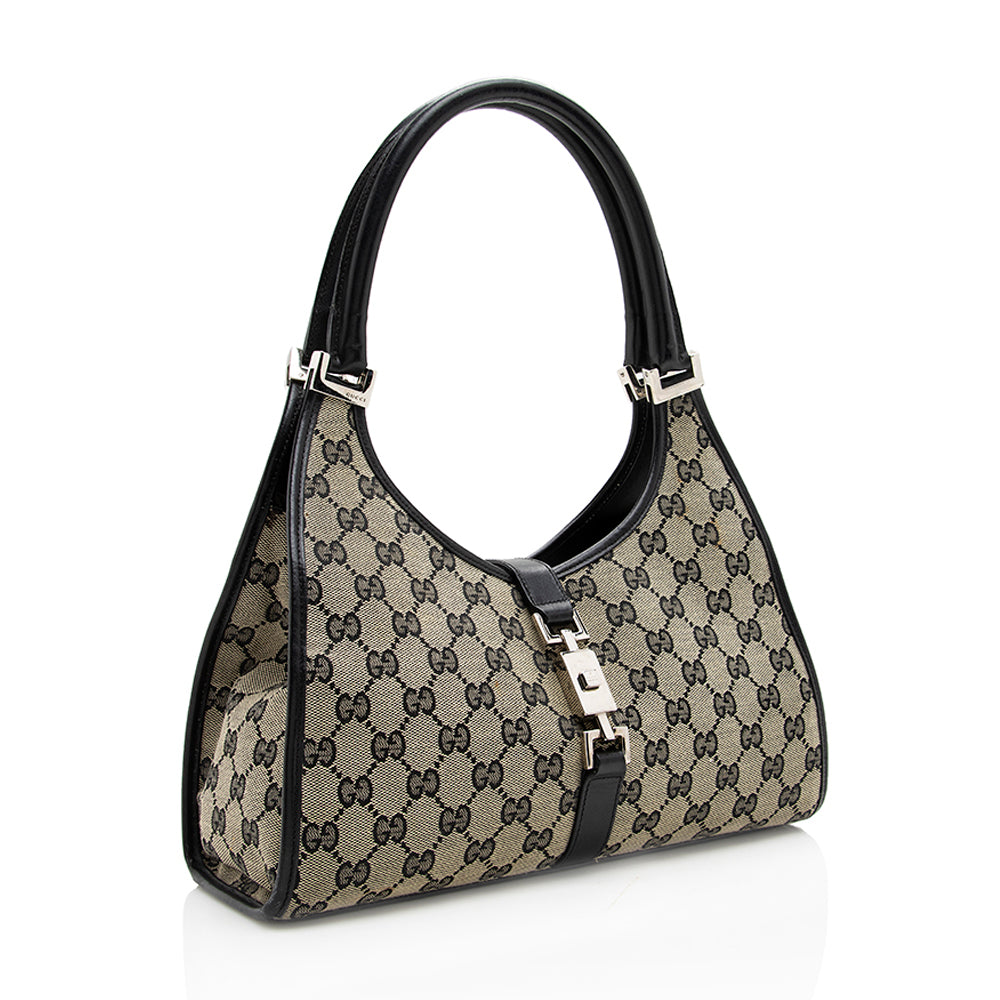 Gucci Leather Canvas Satchel Style 5
