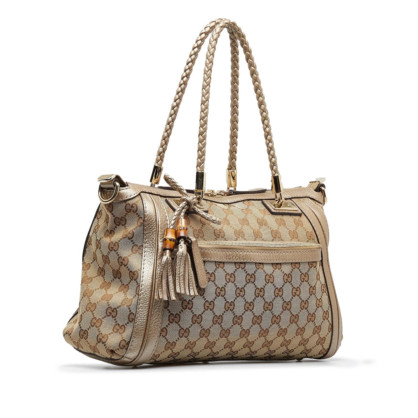 Gucci Canvas Shoulder Bag