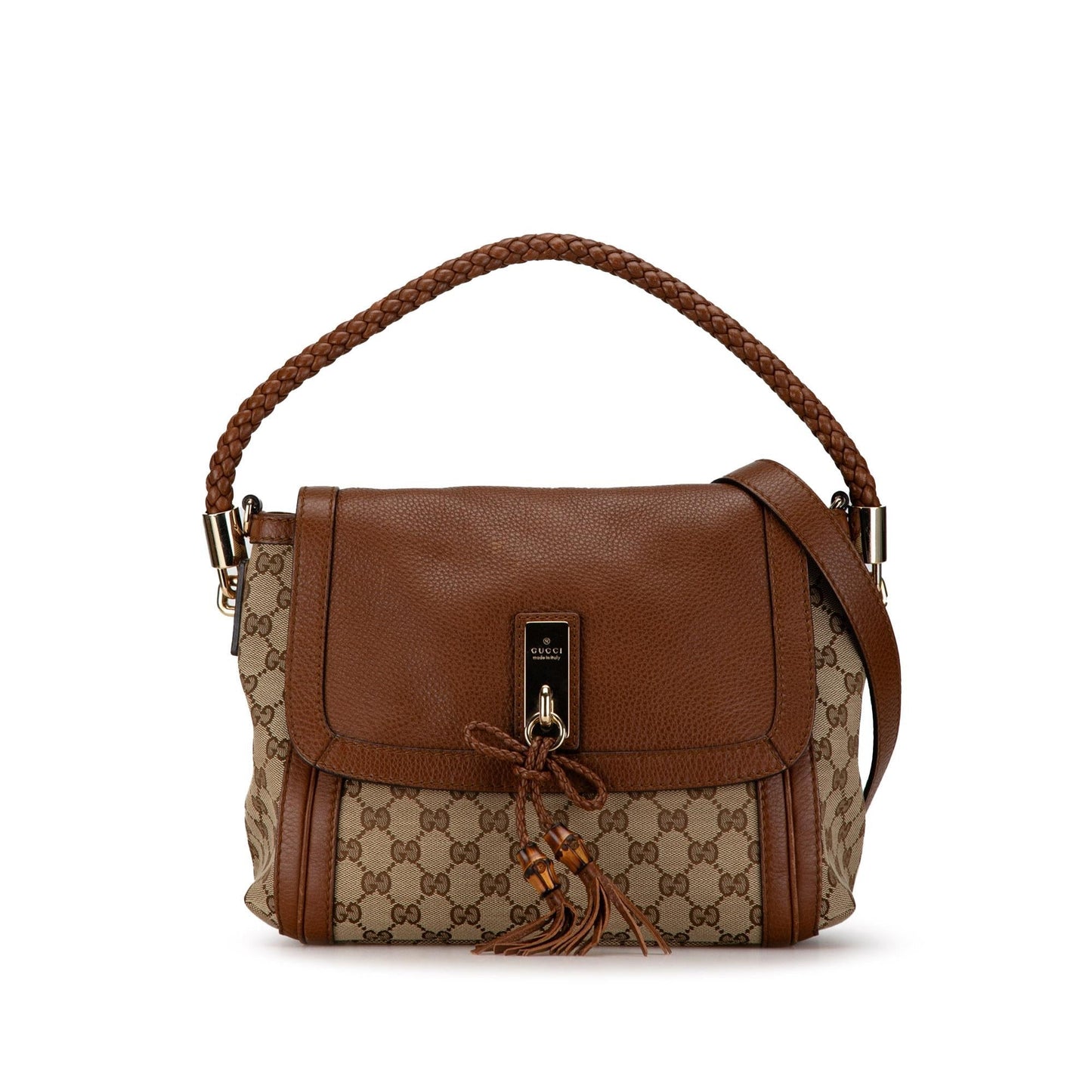Gucci Canvas Shoulder Bag