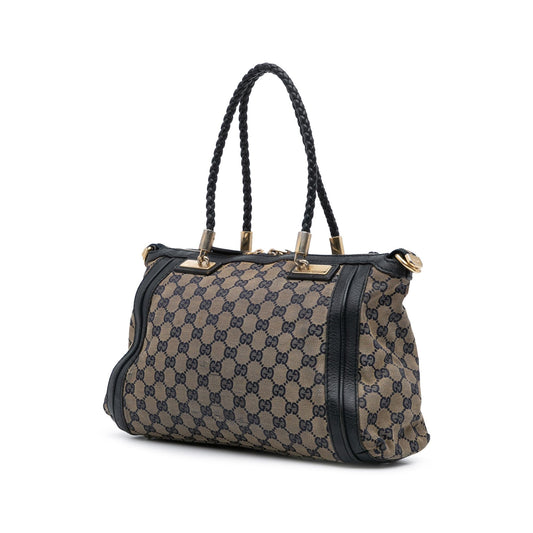 Gucci Canvas Shoulder Bag
