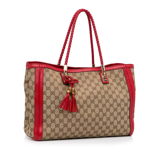 Gucci Monogram Canvas Tote