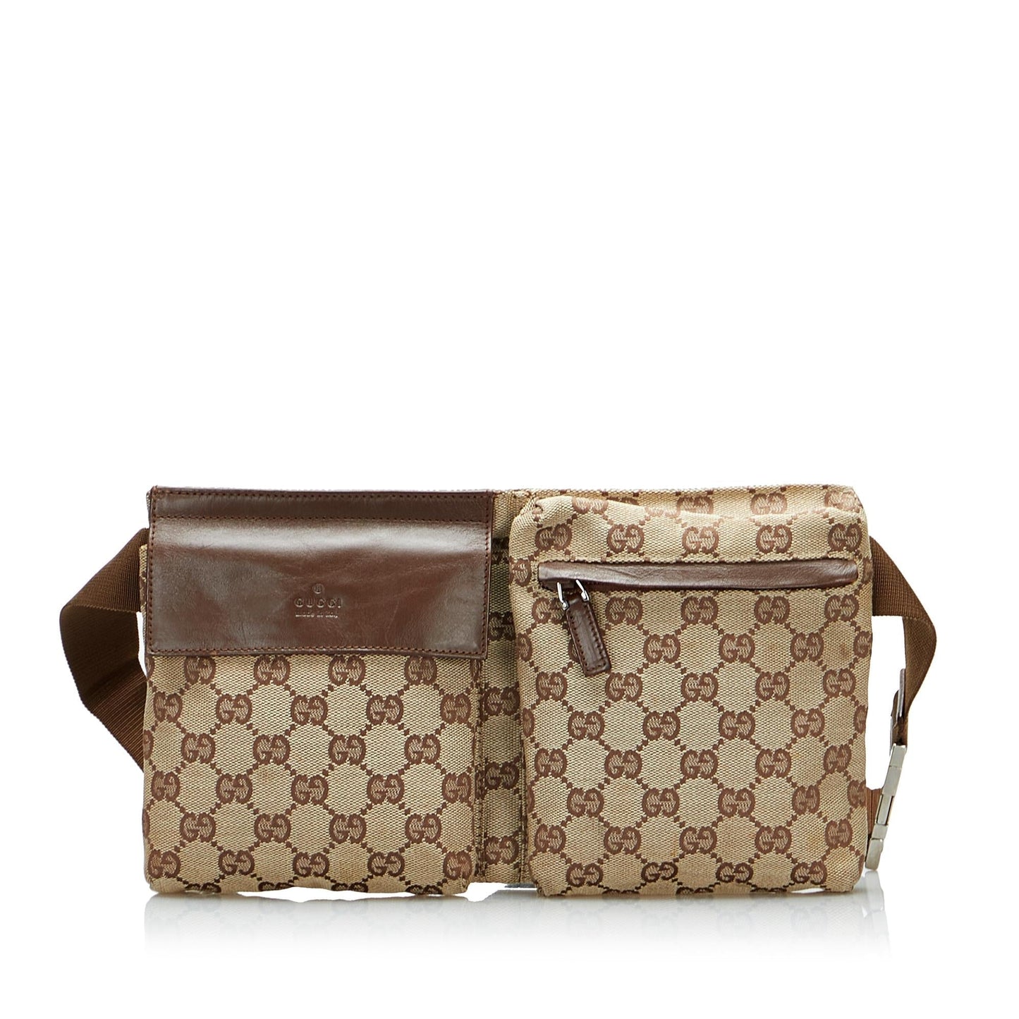 Gucci GG Canvas Belt Bag (SHG-XxNsxX)
