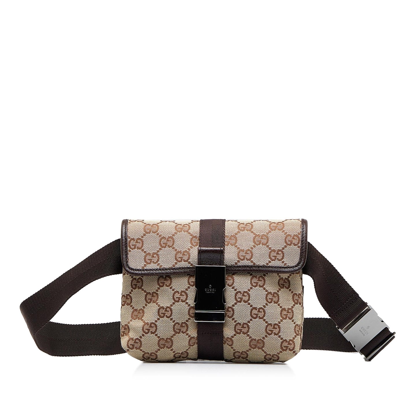 Gucci Monogram Canvas Crossbody