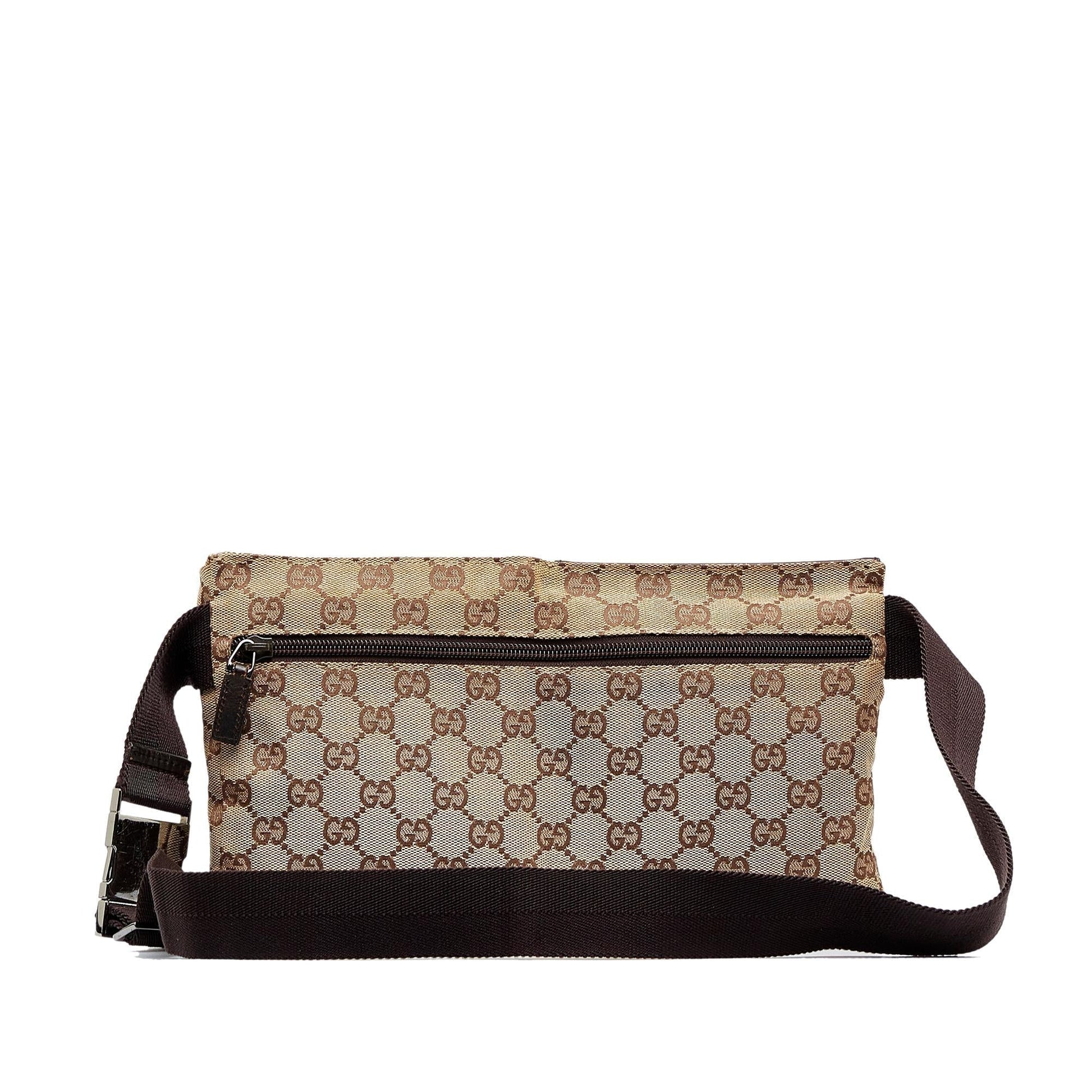 Gucci Monogram Canvas Crossbody