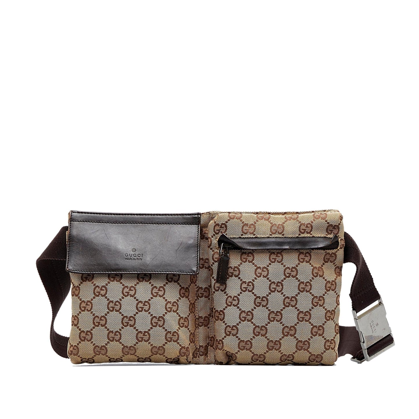 Gucci Monogram Canvas Crossbody