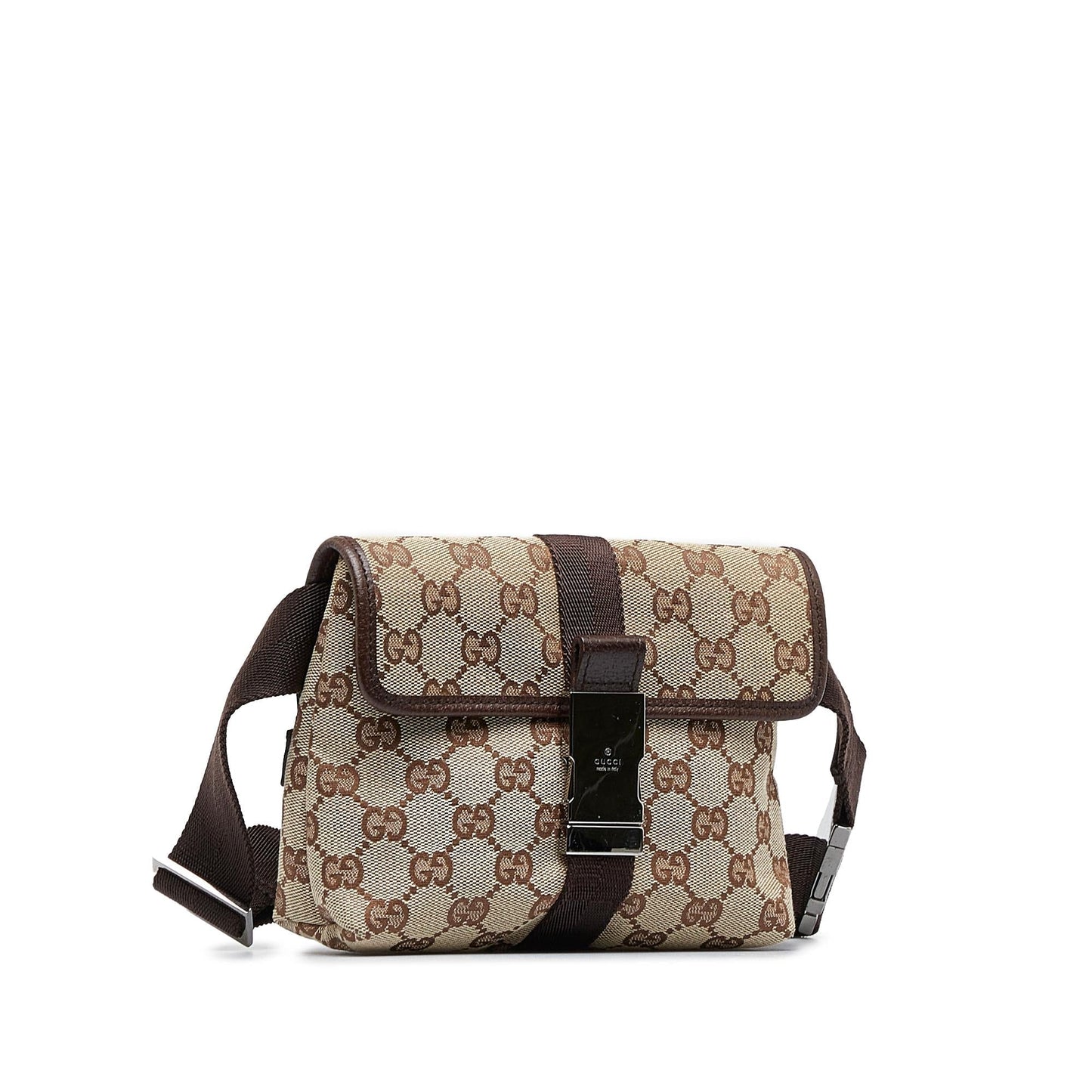 Gucci Monogram Canvas Crossbody