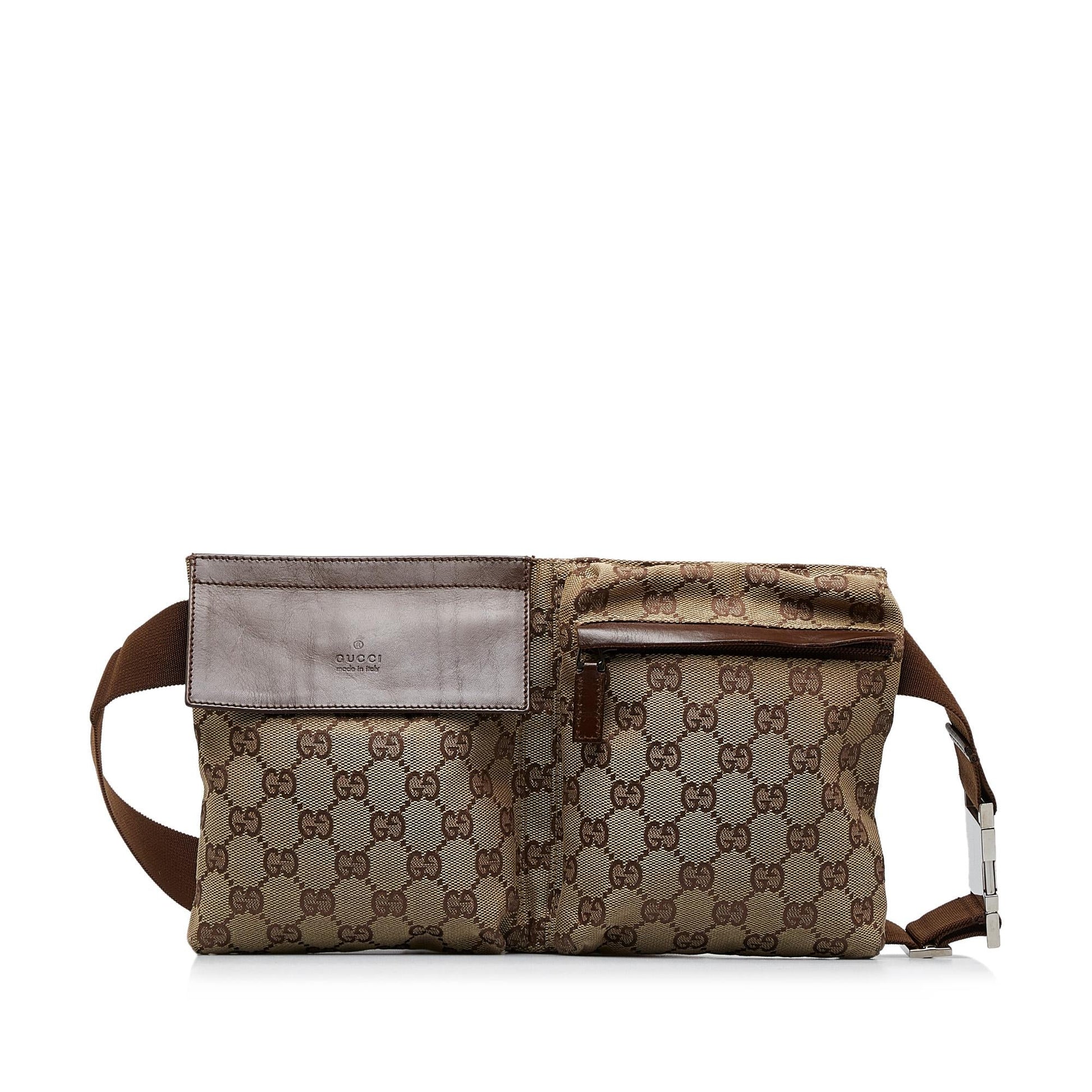 Gucci Monogram Canvas Crossbody