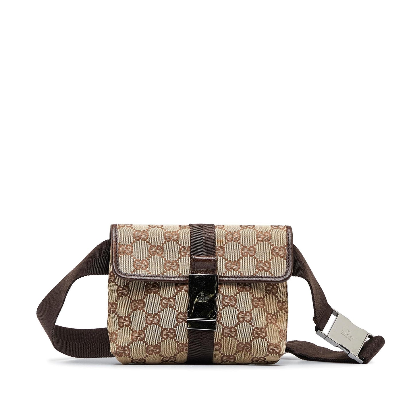 Gucci Monogram Canvas Crossbody