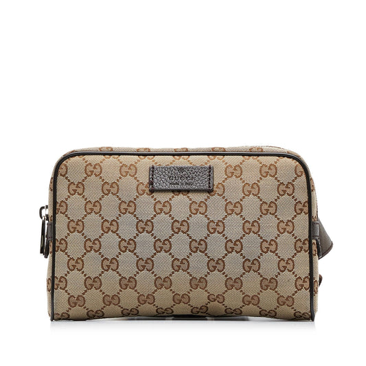 Gucci Canvas Shoulder Bag