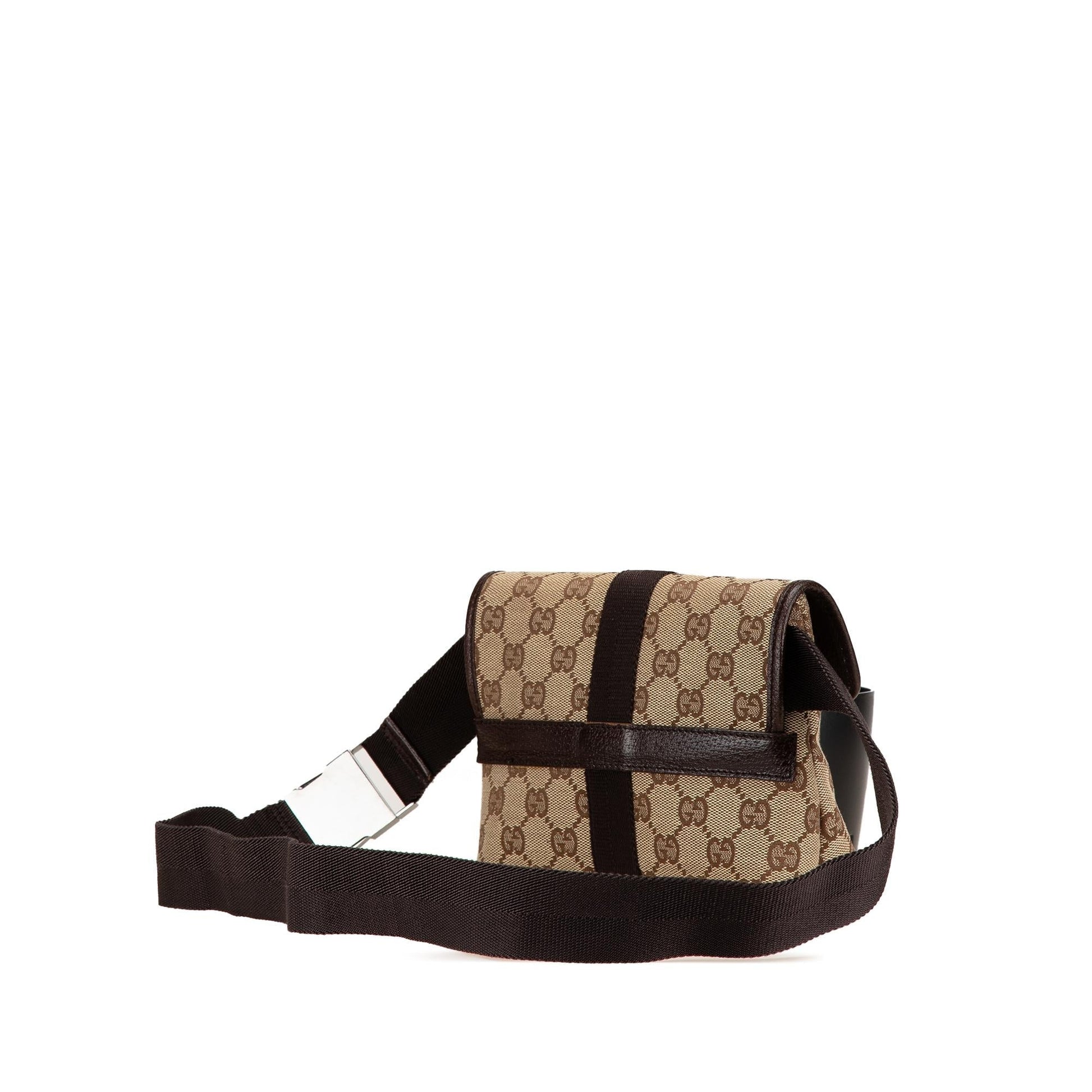 Gucci Canvas Shoulder Bag