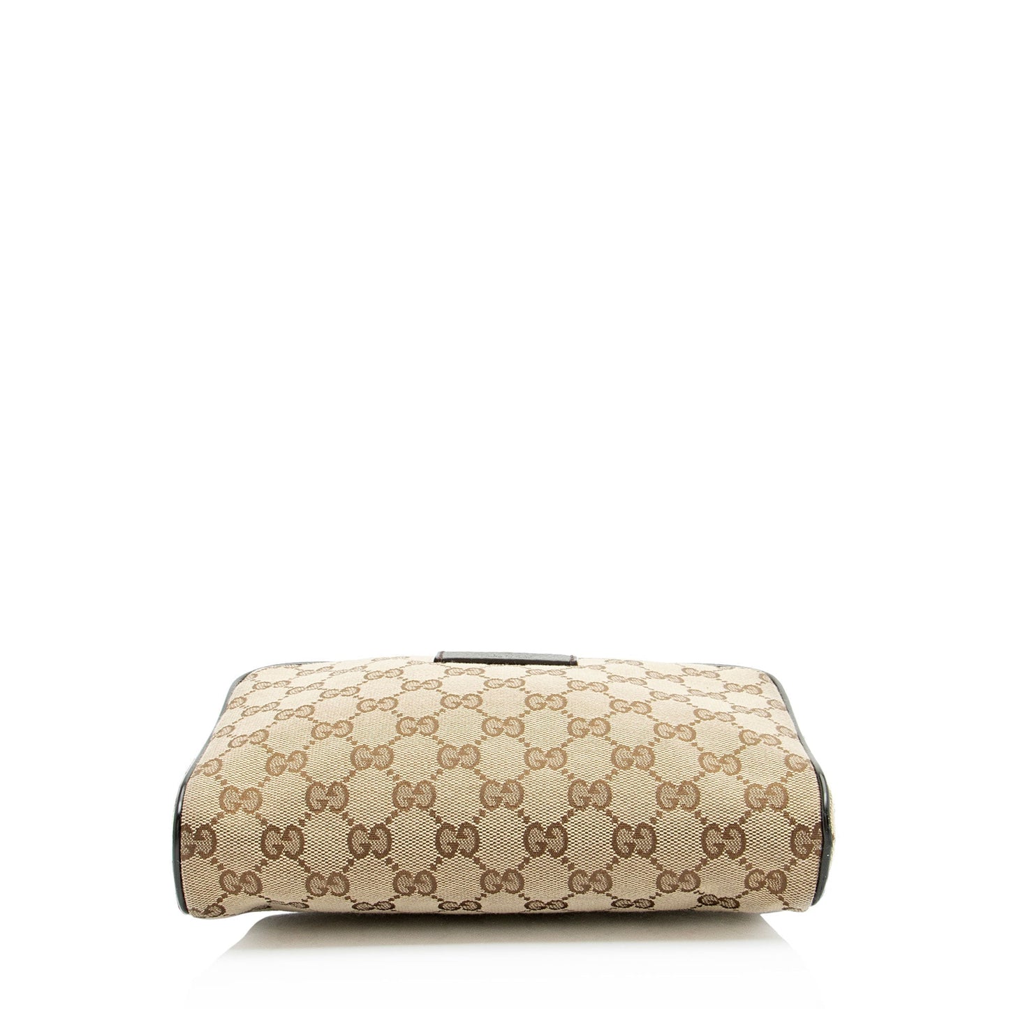 Gucci Nylon Leather Canvas Shoulder Bag