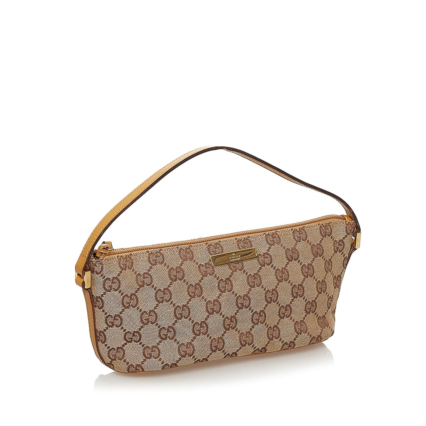 Gucci GG Canvas Boat Baguette (SHG-30839)