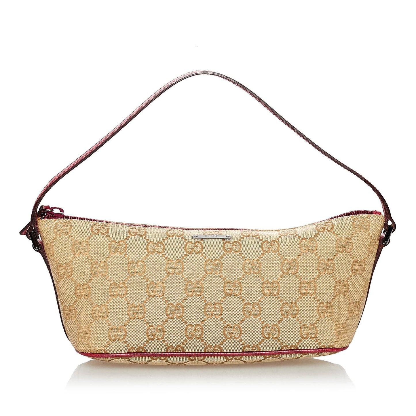 Gucci GG Canvas Boat Baguette (SHG-30849)