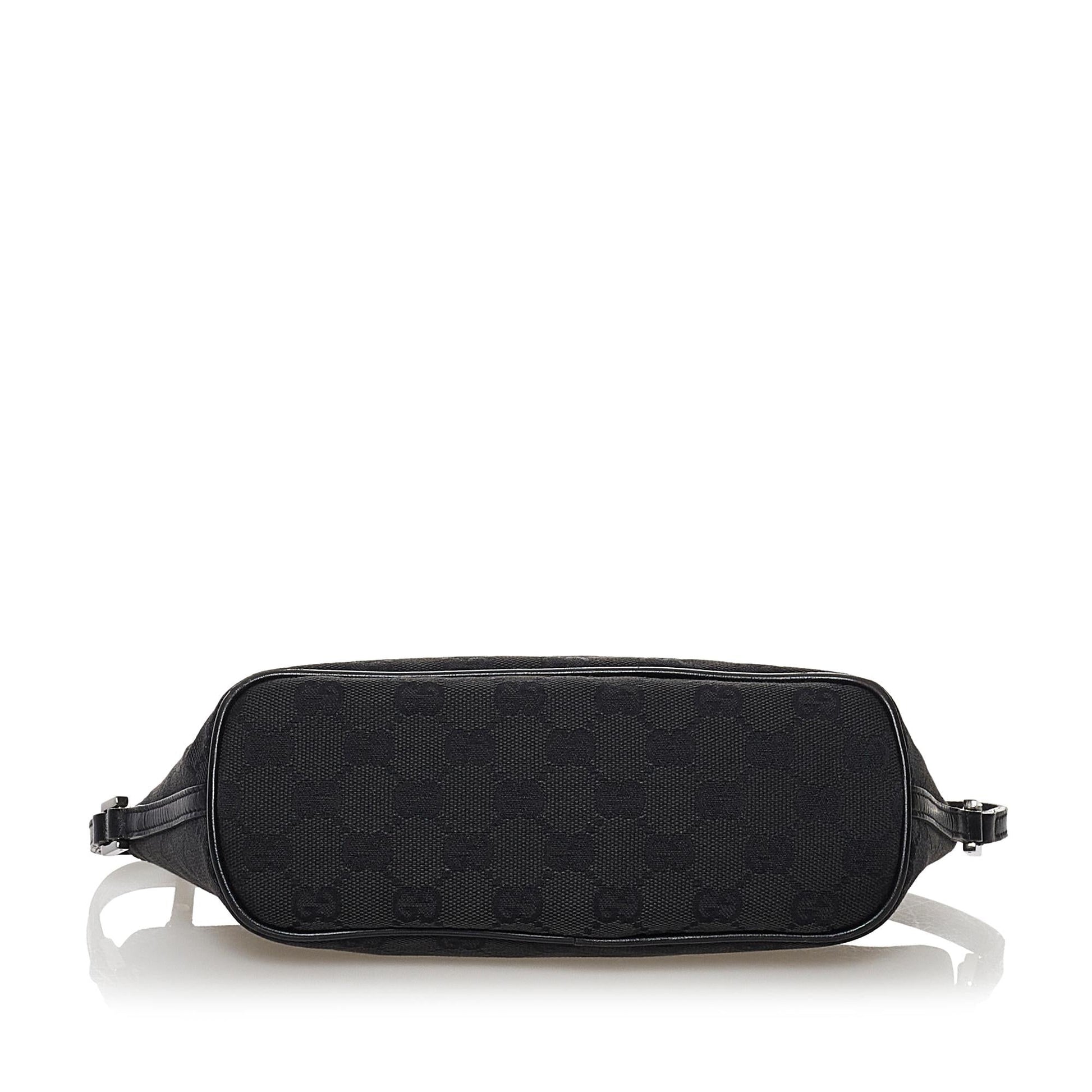 Gucci GG Canvas Boat Baguette (SHG-31770)