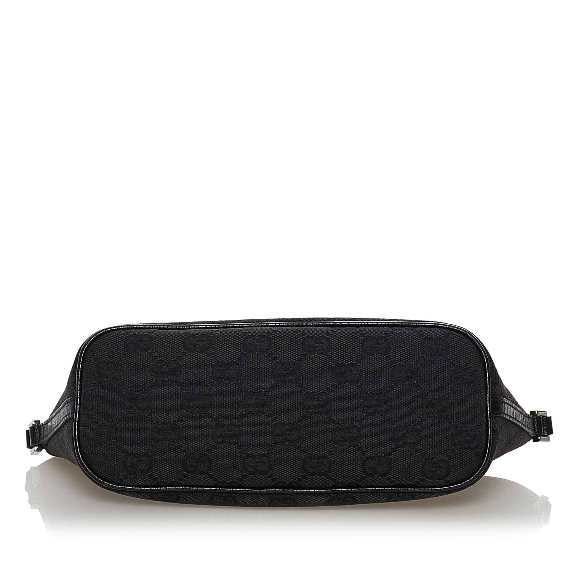Gucci GG Canvas Boat Baguette (SHG-32281)